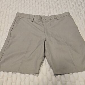 Greg Norman Signature Series Men's Shorts New With Tags Flat Front Brown Size 34